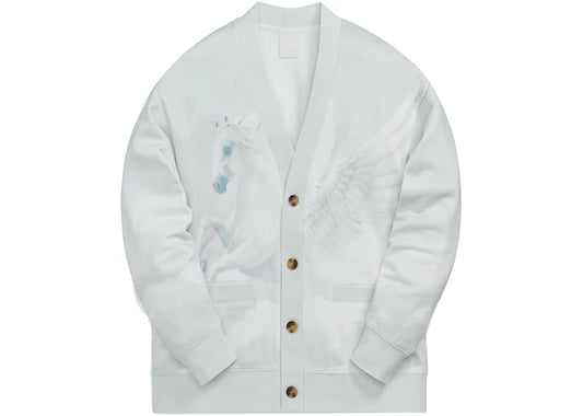 Kith Pegasus Fleece Cardigan Chalk