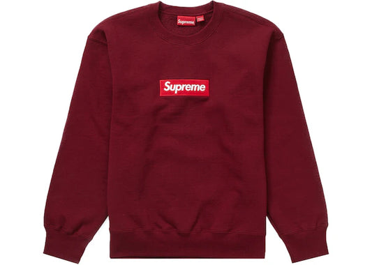 Supreme Box Logo Crewneck (FW22) Cardinal