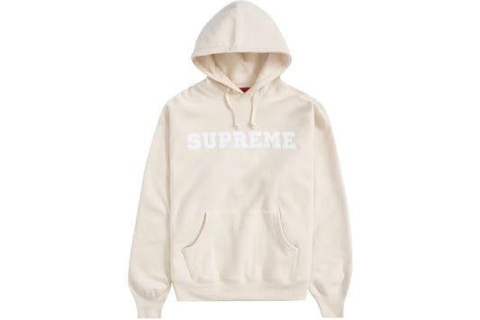 Supreme Collegiate Hooded Sweatshirt Natural