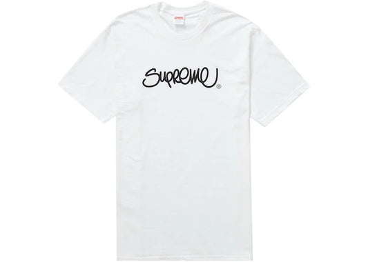 Supreme Handstyle Tee White