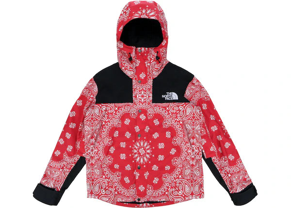 Supreme The North Face Bandana Mountain Jacket Red