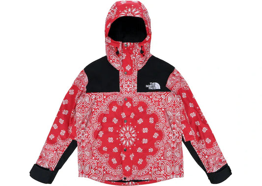 Supreme The North Face Bandana Mountain Jacket Red