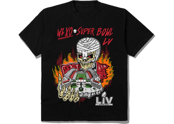 The Weeknd x Warren Lotas XO Super Bowl LV Tee Black