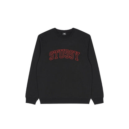 Stussy Outline App Crew - Black