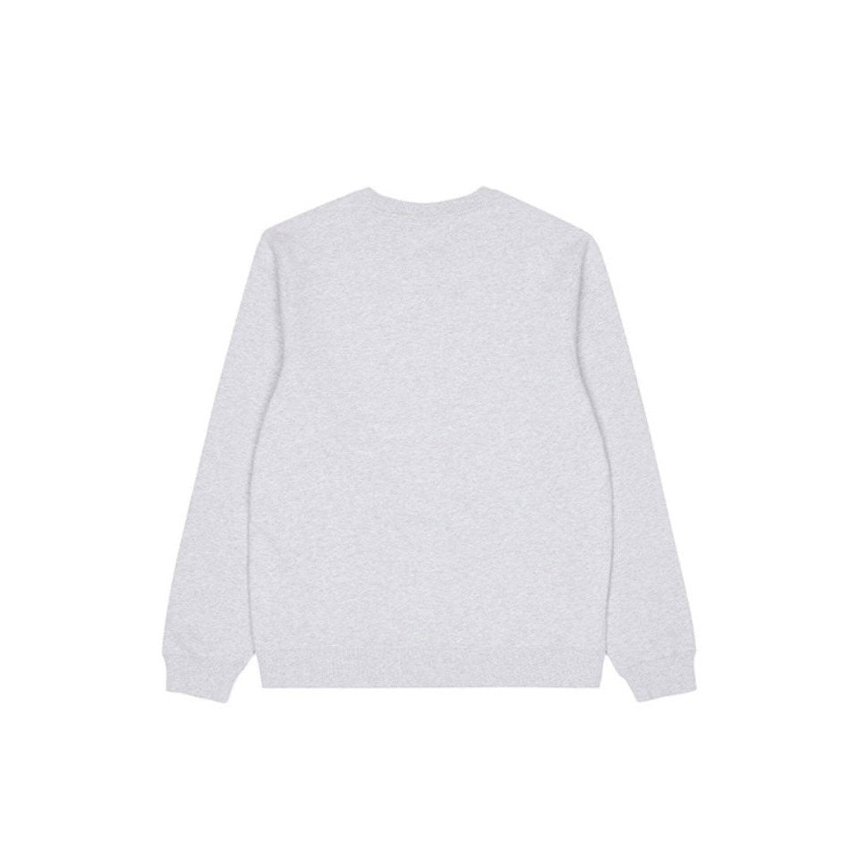 Stussy Outline App Crew - Ash Heather
