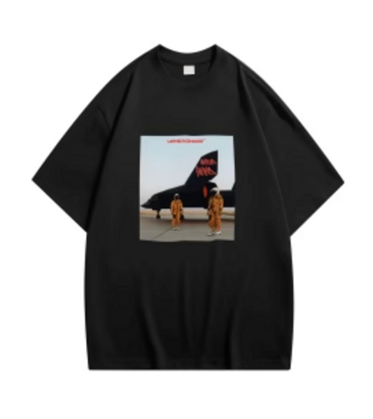 Uphead Hood Astronaut Tee Black