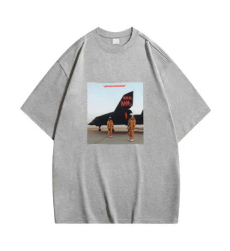 Uphead Hood Astronaut Tee Grey