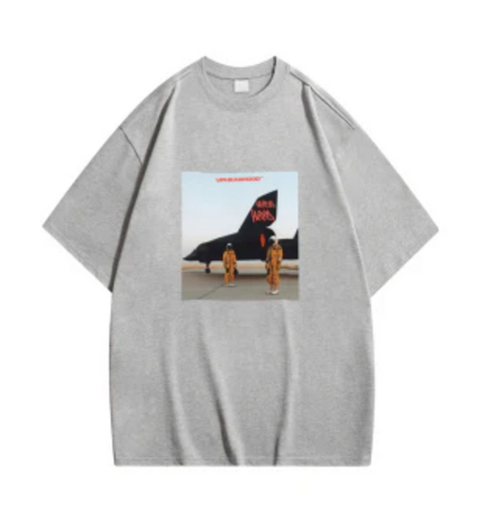 Uphead Hood Astronaut Tee Grey