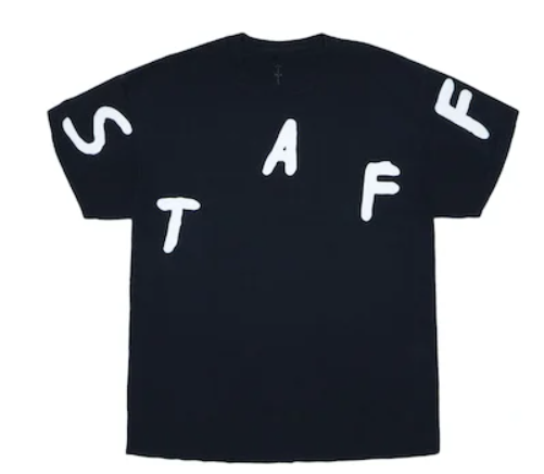 Travis Scott Astrofest Staff 2019 Tee Black