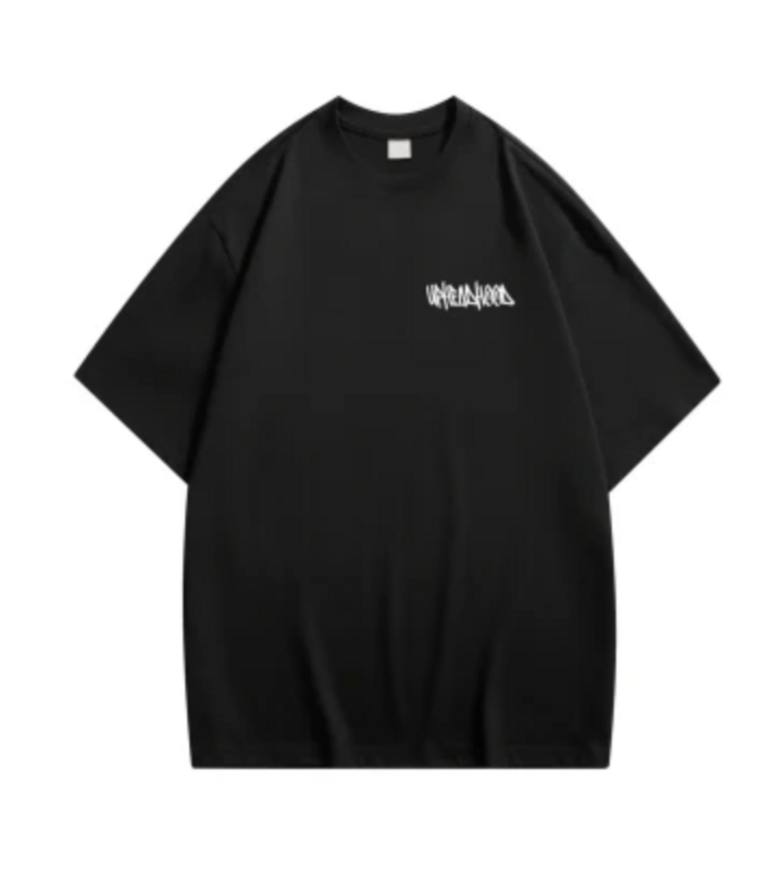 Uphead Hood Love Sick Nujabes Tee Black