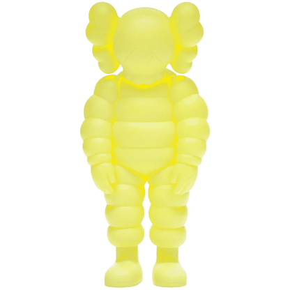 KAWS What Party Vinyl Figure Yellow
