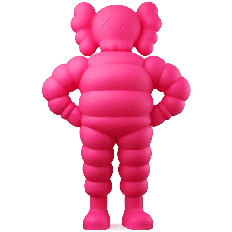 KAWS Chum Vinyl Figure Pink (2022)